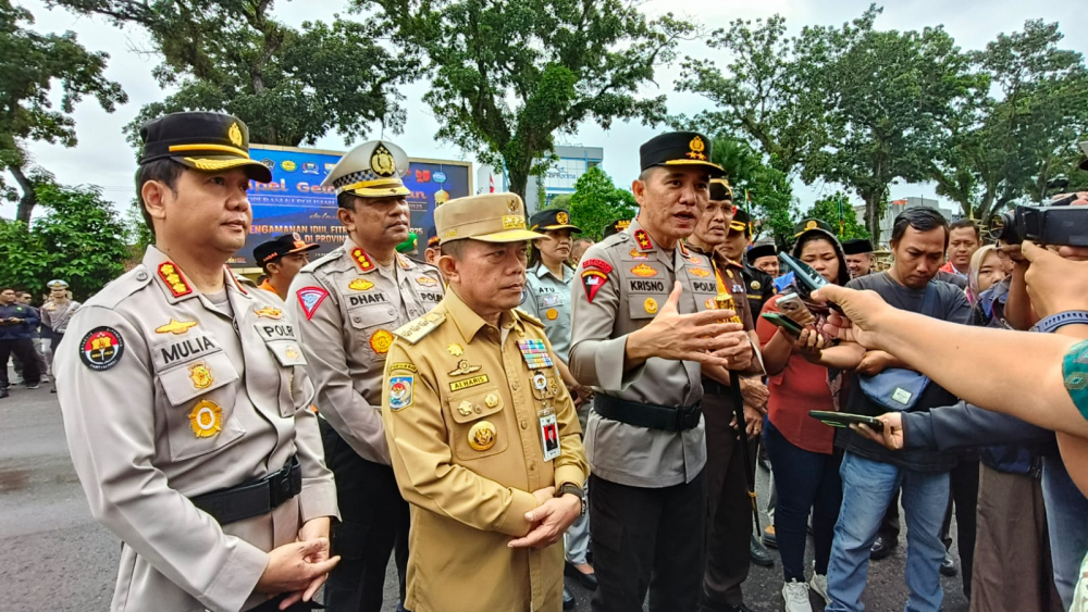 Gubernur Jambi Al Haris Hadiri Apel Gelar Pasukan Operasi Ketupat 2025